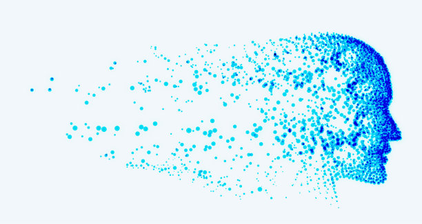 人工智能ai摧毁蓝脸的概念图片 人工智能ai摧毁蓝脸的概念图片下载