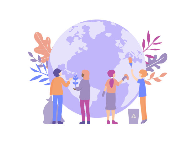 地球清洁小人图片 地球清洁小人图片下载