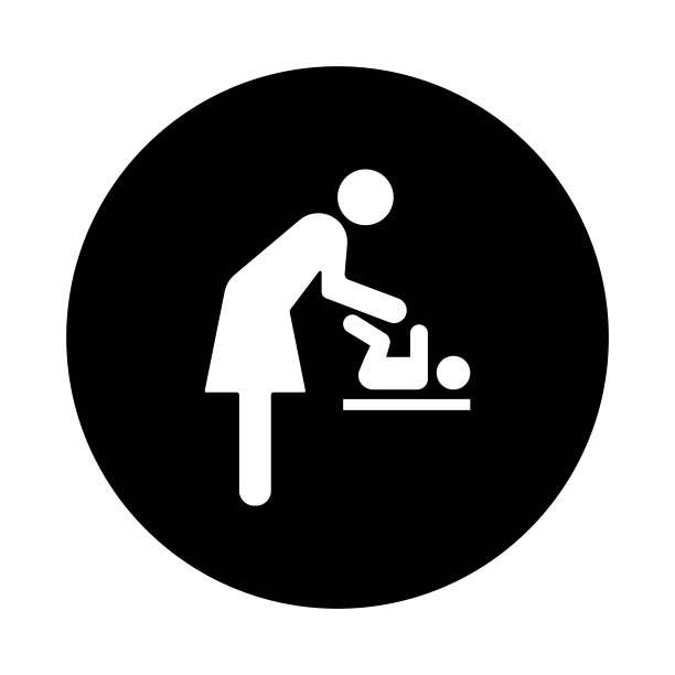 婴儿更衣室符号向量图片 婴儿更衣室符号向量图片下载