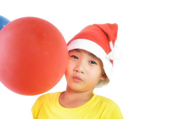 亚洲儿童照片与圣诞快乐和新年快乐的概念。图片 亚洲儿童照片与圣诞快乐和新年快乐的概念。图片下载