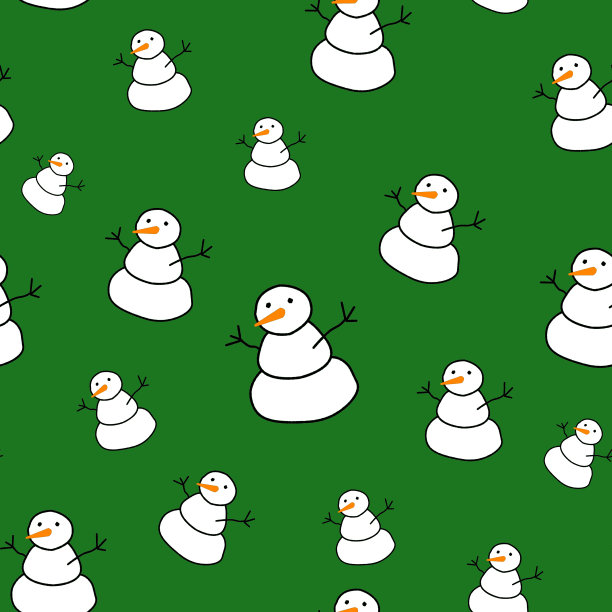 可爱的雪人绿色背景。圣诞节无缝模式。赛季插图。冬季模式。图片 可爱的雪人绿色背景。圣诞节无缝模式。赛季插图。冬季模式。图片下载