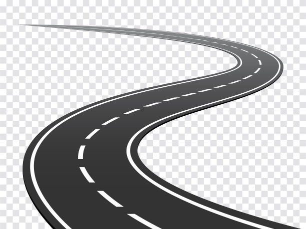 蜿蜒的道路。旅途交通弯道。通往地平线的道路。缠绕沥青空线孤立概念库存插图图片 蜿蜒的道路。旅途交通弯道。通往地平线的道路。缠绕沥青空线孤立概念库存插图图片下载