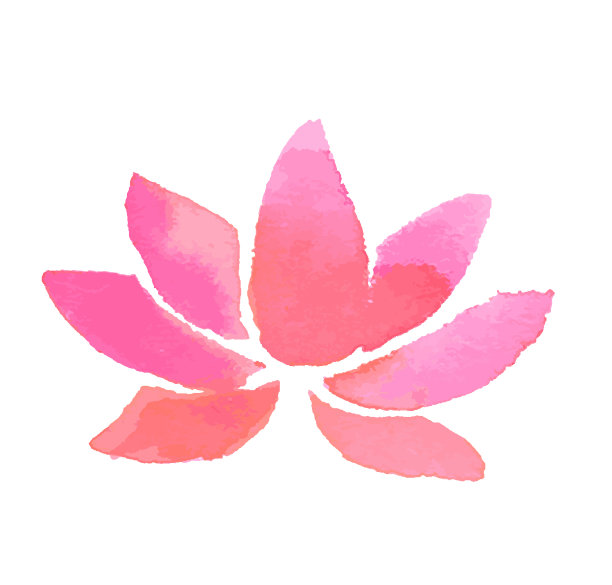 粉色花朵图标的插图图片 粉色花朵图标的插图图片下载