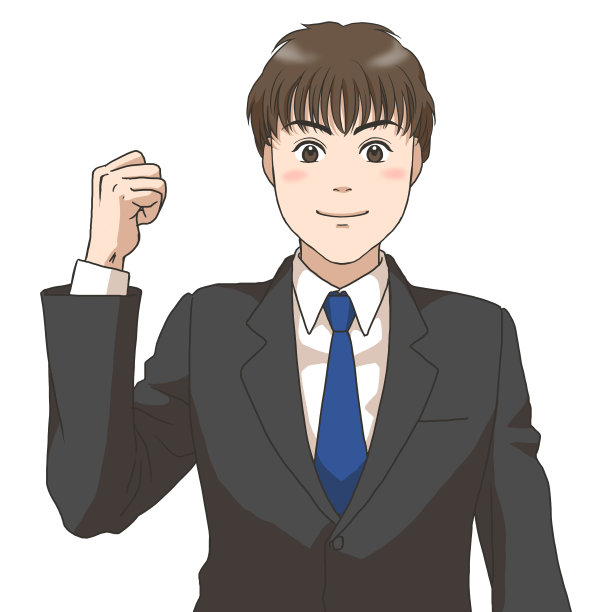 一个穿着西装,充满自信的年轻人图片 一个穿着西装,充满自信的年轻人图片下载