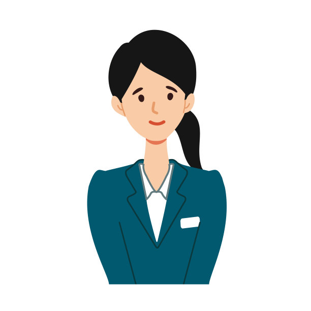 矢量插图的女商人的性格图片 矢量插图的女商人的性格图片下载
