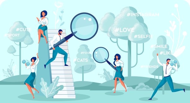 搜索和分析最流行的标签图片 搜索和分析最流行的标签图片下载