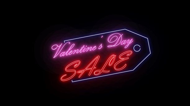 霓虹文字字字母孤立上黑色颜色促销和清仓促销和促销季节。图片 霓虹文字字字母孤立上黑色颜色促销和清仓促销和促销季节。图片下载