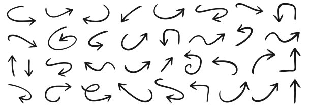 手绘矢量箭头集。涂鸦一套铅笔画箭头。抽象箭头-股票向量。图片 手绘矢量箭头集。涂鸦一套铅笔画箭头。抽象箭头-股票向量。图片下载