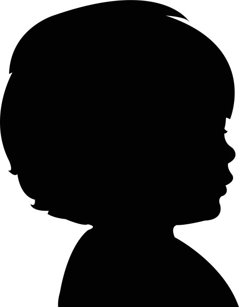 子头部轮廓向量图片 子头部轮廓向量图片下载