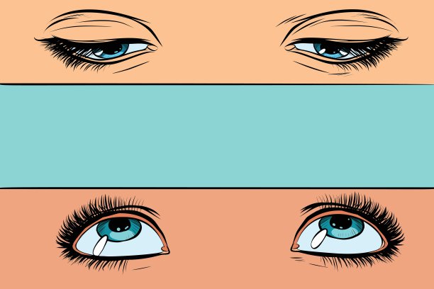 女人的眼睛向上向下看图片 女人的眼睛向上向下看图片下载