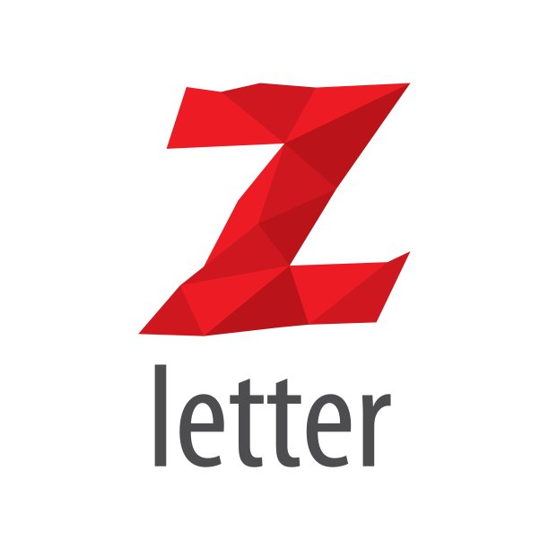 红色矢量标志创意字母Z图片 红色矢量标志创意字母Z图片下载