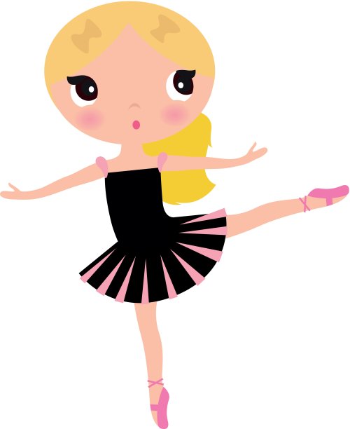 可爱的摆姿势美丽的黑色芭蕾舞女女孩图片 可爱的摆姿势美丽的黑色芭蕾舞女女孩图片下载