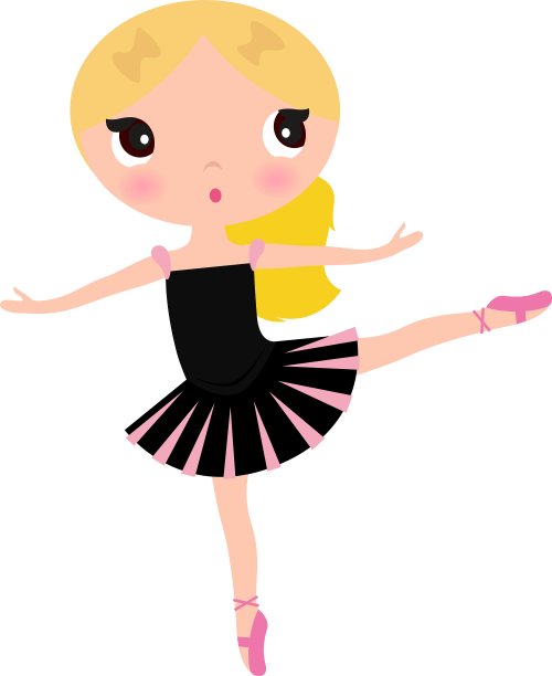 可爱的摆姿势美丽的黑色芭蕾舞女女孩图片 可爱的摆姿势美丽的黑色芭蕾舞女女孩图片下载