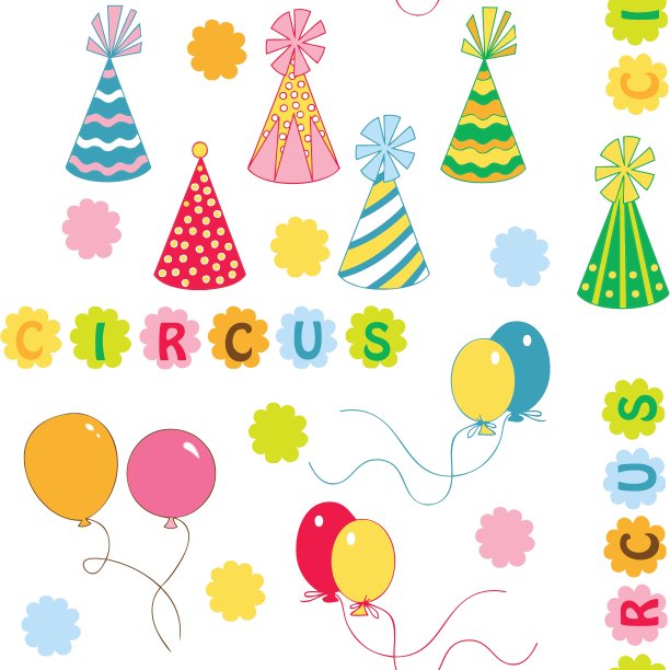 马戏团壁纸印刷图片 马戏团壁纸印刷图片下载