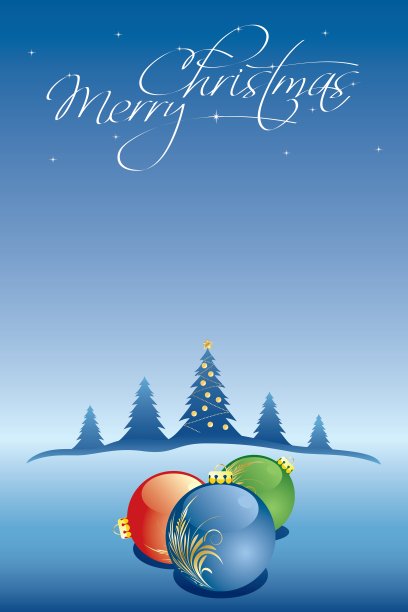 冬季圣诞卡片图片 冬季圣诞卡片图片下载