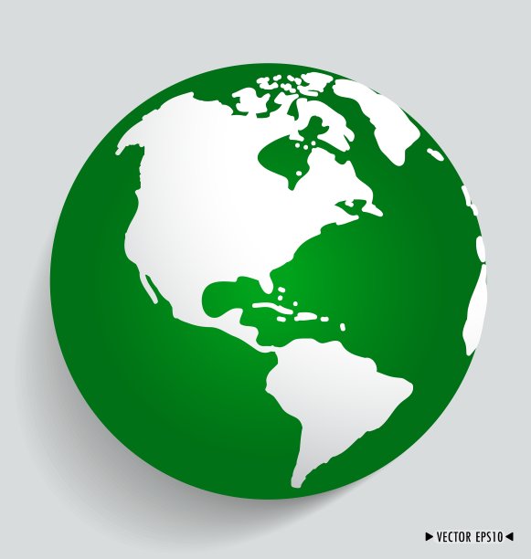 现代绿色地球图片 现代绿色地球图片下载
