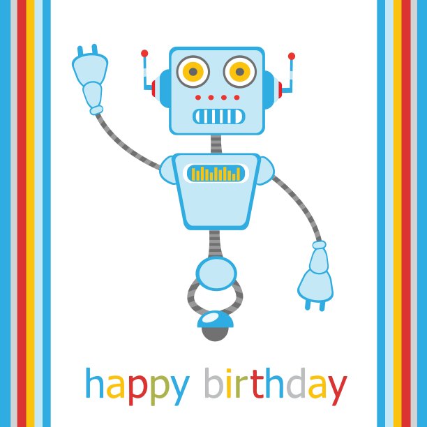 生日的机器人图片 生日的机器人图片下载