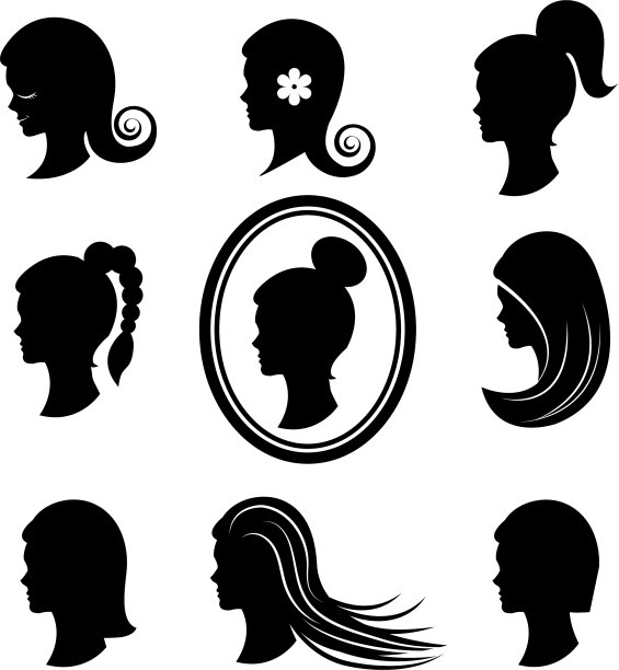 女人长着漂亮的头发图片 女人长着漂亮的头发图片下载