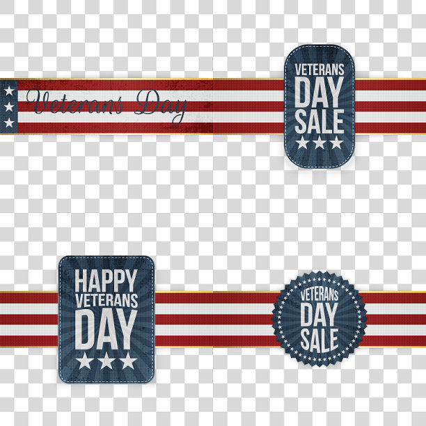 退伍军人日徽章套装图片 退伍军人日徽章套装图片下载