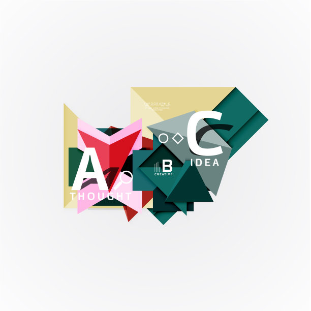 几何设计抽象选项信息图图片 几何设计抽象选项信息图图片下载