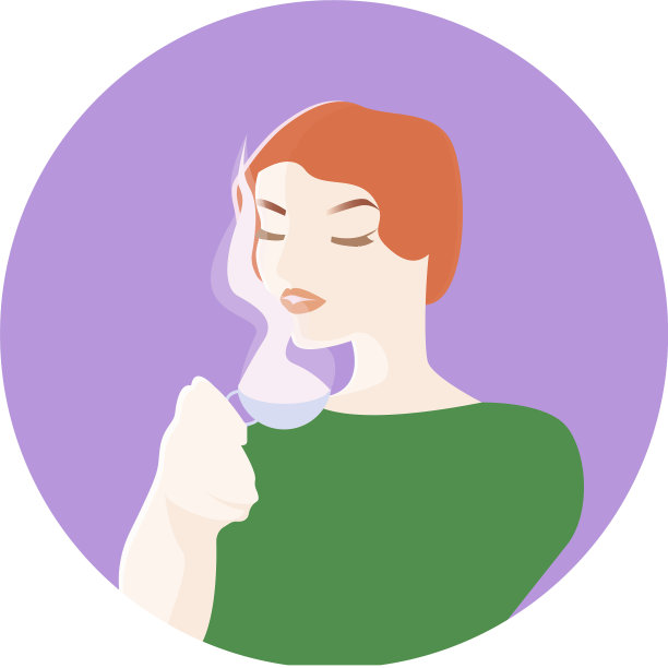 时尚女性与一杯咖啡或茶波普艺术图片 时尚女性与一杯咖啡或茶波普艺术图片下载