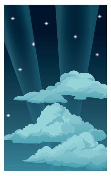夜空星星云光线图片 夜空星星云光线图片下载