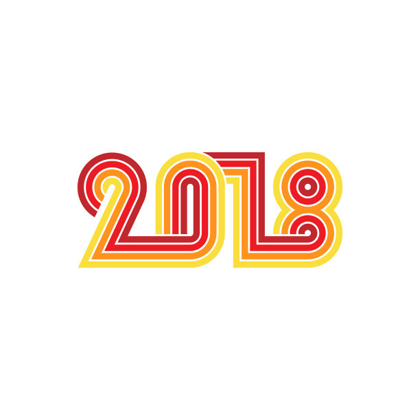 2018年贺年卡或海报模板图片 2018年贺年卡或海报模板图片下载