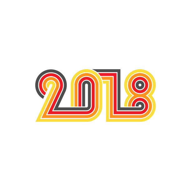 2018年贺年卡或海报模板图片 2018年贺年卡或海报模板图片下载