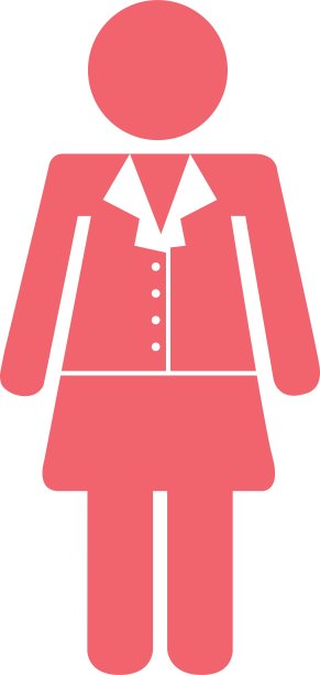 女商人化身孤立图标图片 女商人化身孤立图标图片下载
