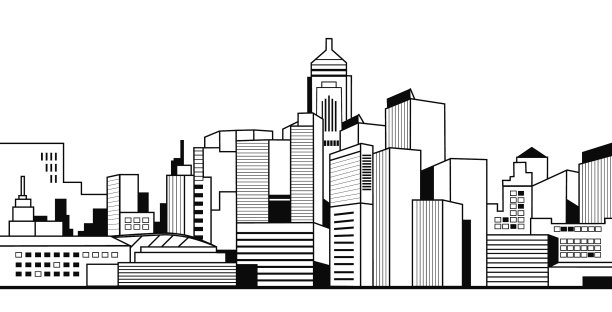 现代城市高楼林立,摩天大楼林立图片 现代城市高楼林立,摩天大楼林立图片下载