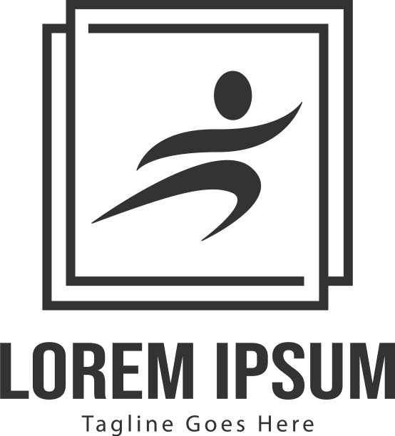 运动标志模板设计极简运动图片 运动标志模板设计极简运动图片下载