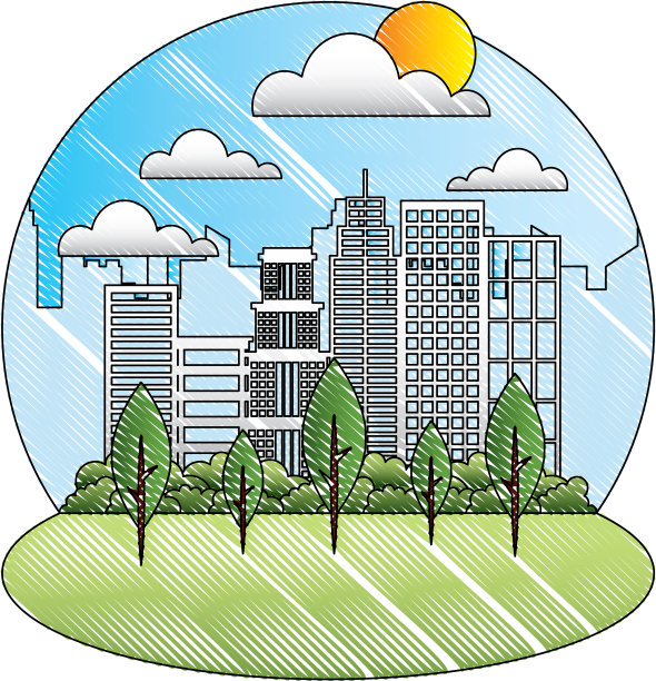 景观城市建筑公园树木阳光灿烂的日子图片 景观城市建筑公园树木阳光灿烂的日子图片下载