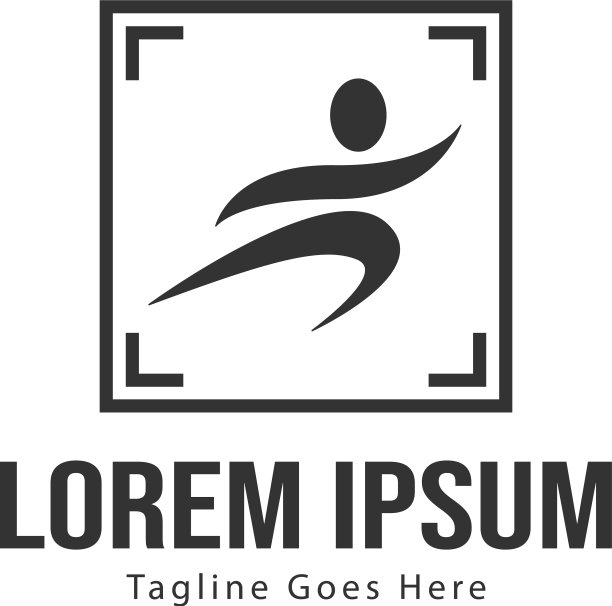 运动标志模板设计极简运动图片 运动标志模板设计极简运动图片下载