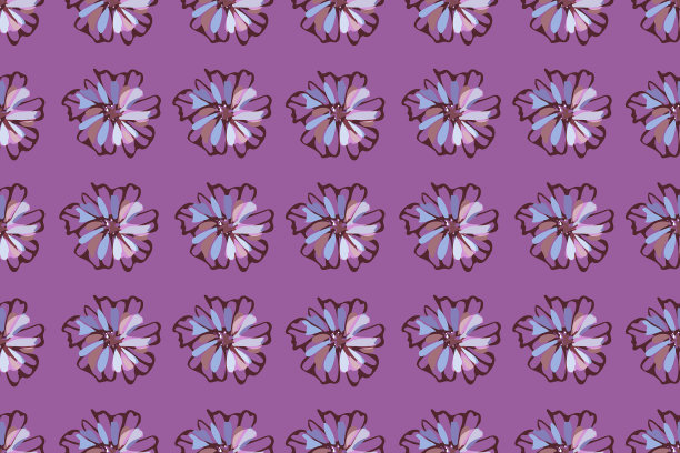 艺术花卉无缝图案图片 艺术花卉无缝图案图片下载