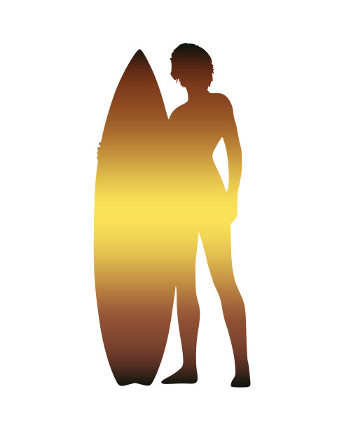 和冲浪板摆姿势的女士图片 和冲浪板摆姿势的女士图片下载