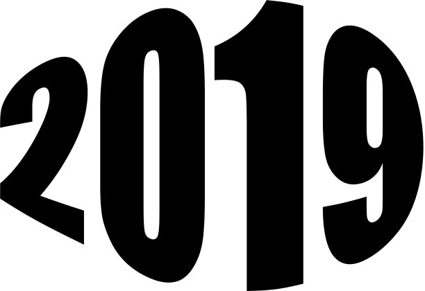 扭曲的数字2019鱼的形状图片 扭曲的数字2019鱼的形状图片下载