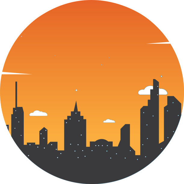 现代城市天际线景观图片 现代城市天际线景观图片下载