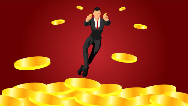 商人掷硬币掷金币图片 商人掷硬币掷金币图片下载