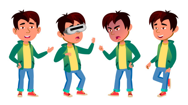 亚洲男孩设置小学的孩子图片 亚洲男孩设置小学的孩子图片下载