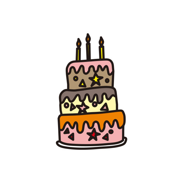 蛋糕生日设计图形模板图片 蛋糕生日设计图形模板图片下载