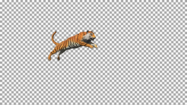 孟加拉虎跳跃姿势之间的悬崖逼真与3D动画渲染包括alpha。图片 孟加拉虎跳跃姿势之间的悬崖逼真与3D动画渲染包括alpha。图片下载