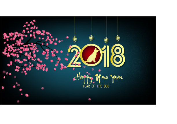 2018年新年贺卡和中国新气象图片 2018年新年贺卡和中国新气象图片下载