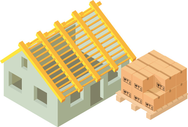 房屋建筑图标等距风格图片 房屋建筑图标等距风格图片下载
