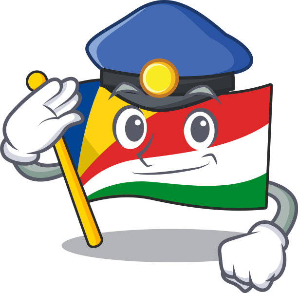 塞舌尔旗卡通人物装扮成图片 塞舌尔旗卡通人物装扮成图片下载