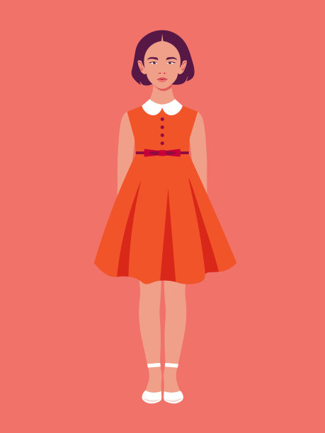 一个亚洲女孩正穿着夏装。女生在度假。图片 一个亚洲女孩正穿着夏装。女生在度假。图片下载