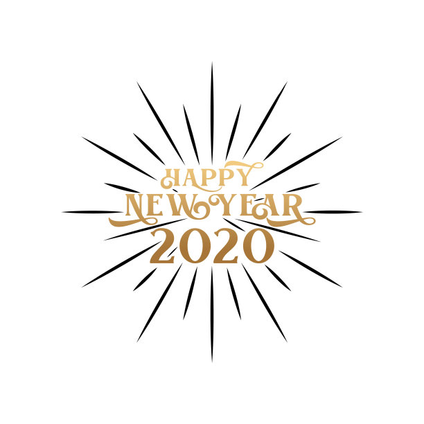 2020彩色文字孤立在白色背景图片 2020彩色文字孤立在白色背景图片下载