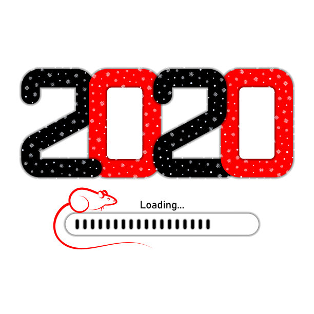 2020年新年快乐手册设计模板图片 2020年新年快乐手册设计模板图片下载