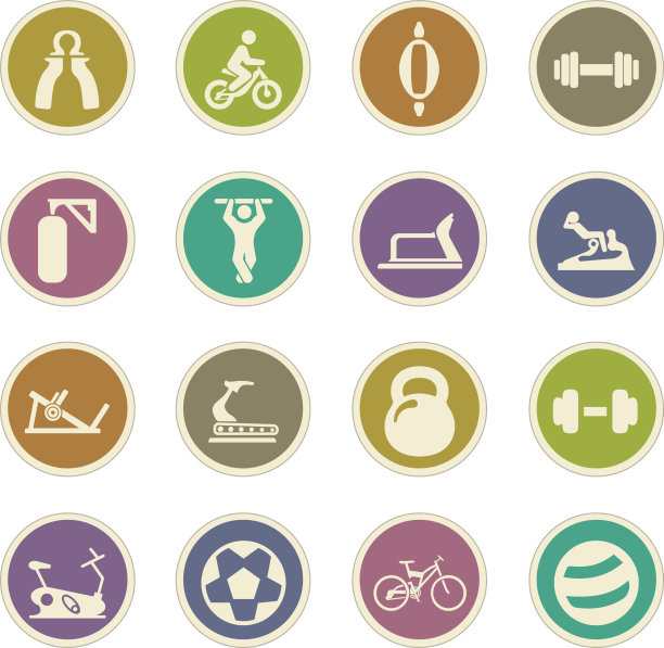 运动器材图标集图片 运动器材图标集图片下载