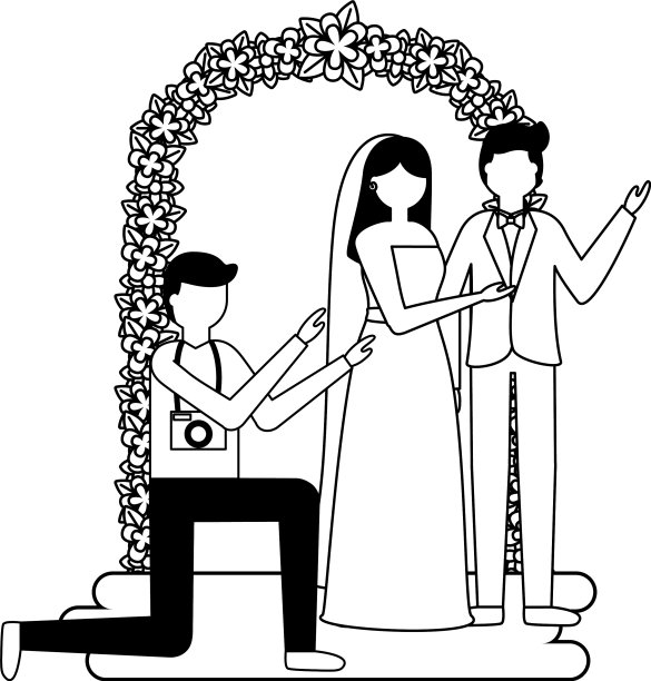 平面设计婚庆人图片 平面设计婚庆人图片下载