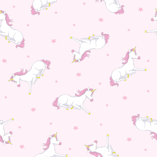 可爱的独角兽模式图片 可爱的独角兽模式图片下载